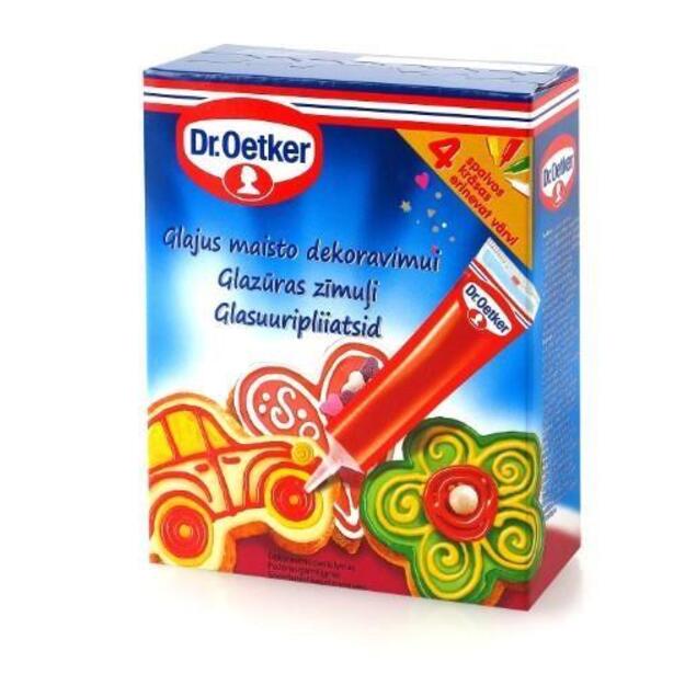 Desertinio glajaus DR. OETKER, pieštukai, 76g