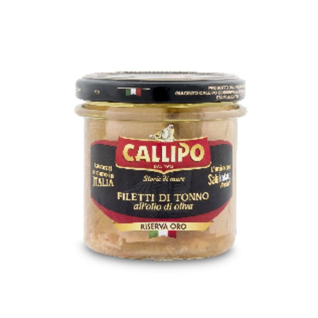 Gelsvauodegio tuno filė, CALLIPO, alyvuogių aliejuje 150 g
