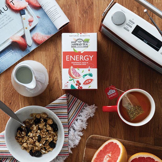 Ahmad Tea Natūrali arbata   Energy  , vokeliuose, 20 vnt. 5