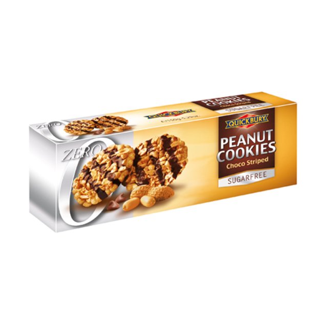 Riešutų skonio sausainiai su šokolado glazūra, be cukraus, 125 g