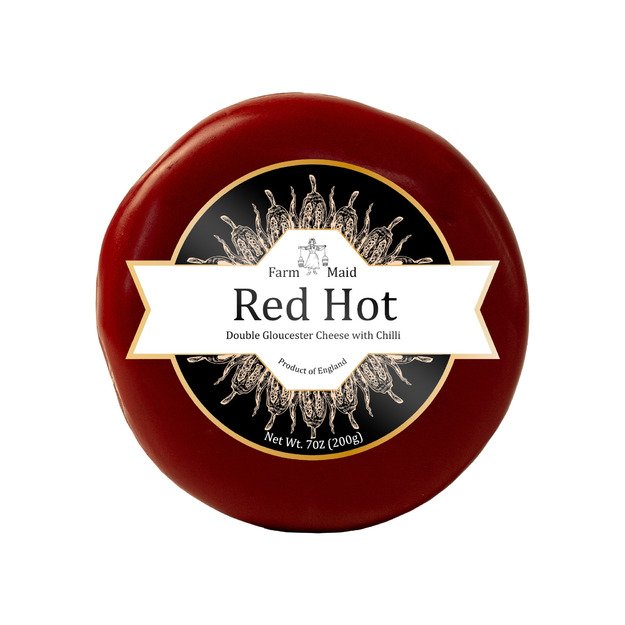Sūris Gloucester FARM MAID, su čili pipirais, 200 g