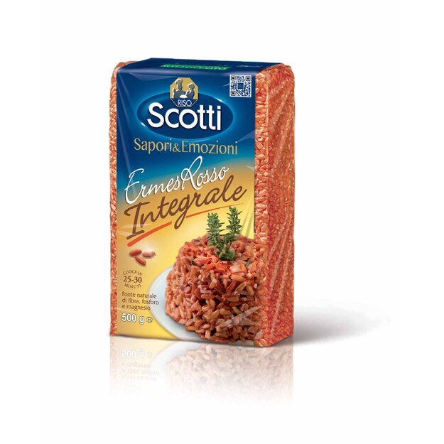Raudonieji ryžiai SCOTTI Ermes Rosso, 500 g