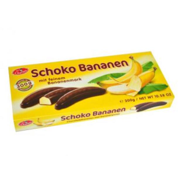 Bananai šokolade SIR CHARLES, 300 g