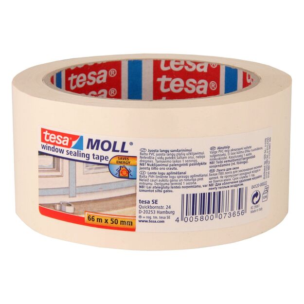 Juosta langų sandarinimui TESA, 66x50 mm, balta 1