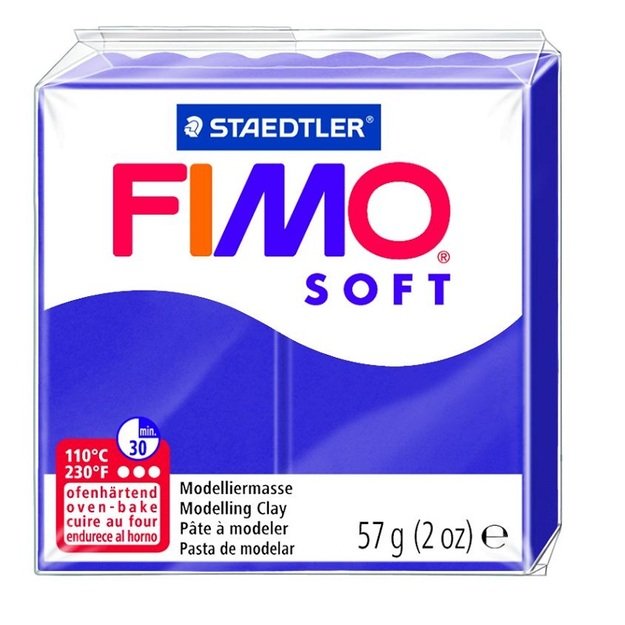 Modelinas FIMO SOFT, 57 g, slyvų violetinė sp.