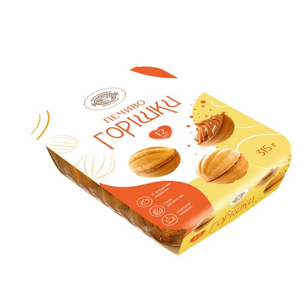 Sausainiai BOGUSLAVNA, Riešutėlis, 315 g