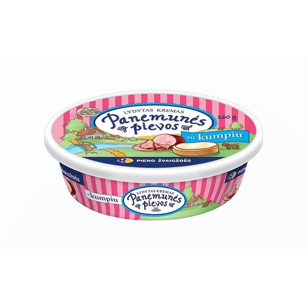 Lydytas kremas PANEMUNĖS PIEVOS, su kumpiu 160 g