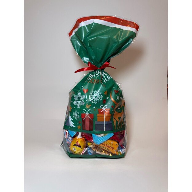 Kalėdinis saldainių rinkinys ROSHEN, Kalėdinis maišelis, 300 g