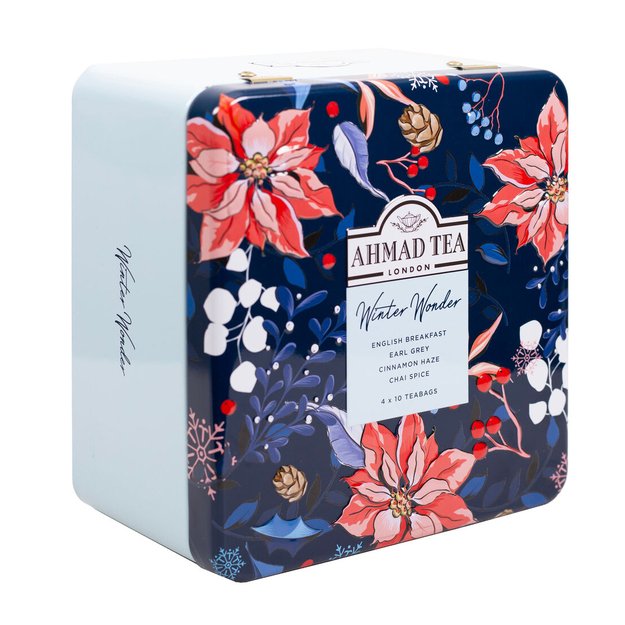 Arbata AHMAD TEA Winter Wonder Selection, 40 arbatos pakelių, metalinė dėžutė 1