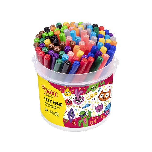 Flomasteriai JOVI Tube, 96 vnt. 1