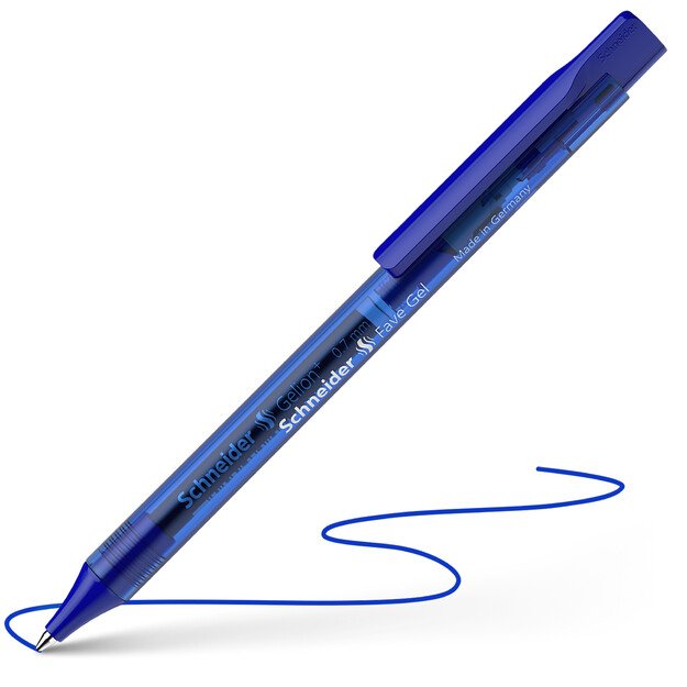 Automatinis tu&scaron;inukas SCHNEIDER Fave Gel, 0,7mm, mėlynos sp. 7