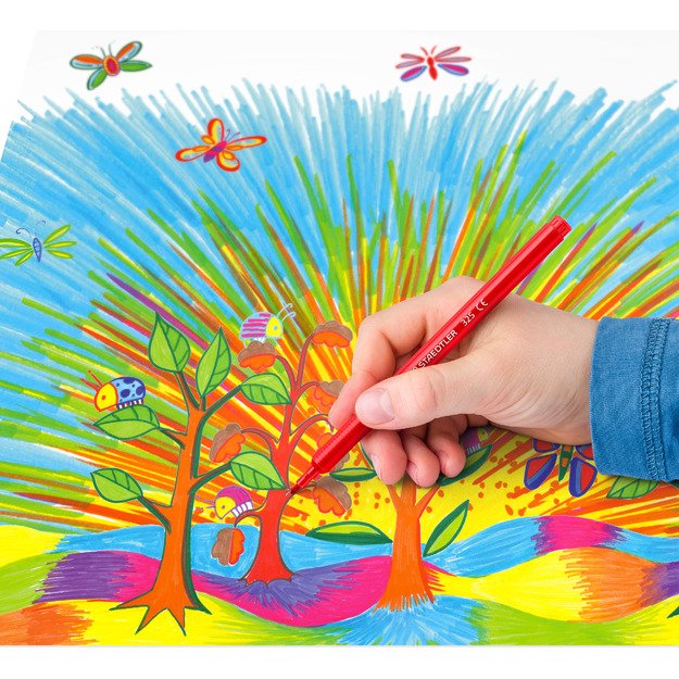 Flomasteriai STAEDTLER Noris Club, 12 vnt. 5