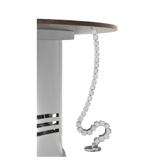 Vertikalus laidų laikiklis,  1300mm, sidabrinis