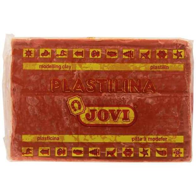 Plastilinas JOVI, 350 g,  RUDA 1