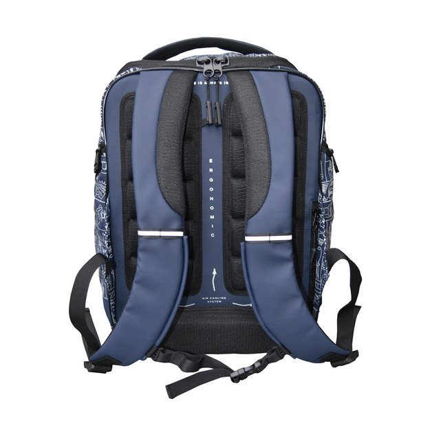 Forminė kuprinė SMILE kolekcija OUT OF CONTROL PEOPLE, 27 litrų talpos 2