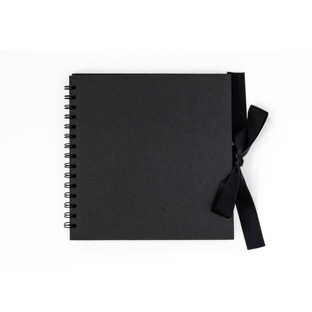 Nuotraukų albumas, 205x205mm, 35 lapai, juodas