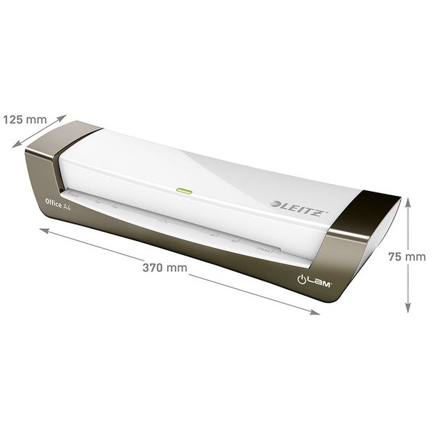 Laminavimo aparatas LEITZ iLAM OFFICE, A4, sidabro sp. 5