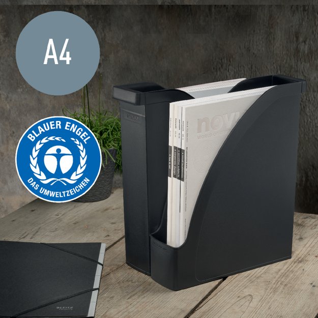 Stovas dokumentams Leitz Recycle, A4, juodas 7