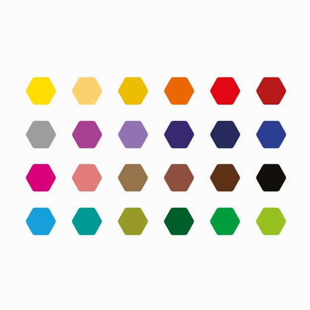 Spalvoti pieštukai CARIOCA Plus 4.0 24 spalvos 1