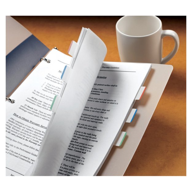 Lipnūs žymekliai Post-it, dideli, 24 lapeliai, 4 spalvos 1