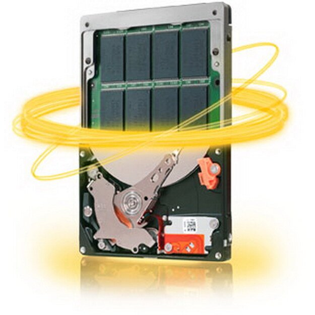 Hibridinis diskinis kaup. Seagate MomentusXT 500GB + 4GB SSD, 2.5 SATA, vidinis