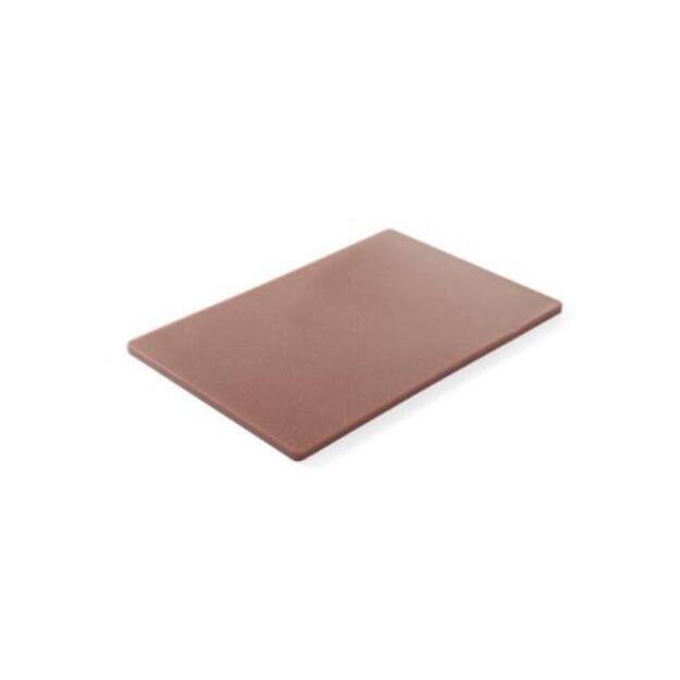 Lentelė pjaustymui, HDPE, ruda, 45 x 30 cm, H 1,2 cm, vnt