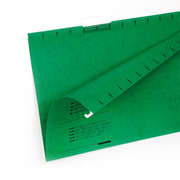 Kartotekinis vokas,  (pak. -25 vnt.), raudonas 1