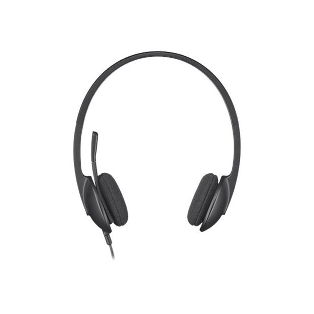 Ausinės Logitech H340 USB (981-000475), juodos 4