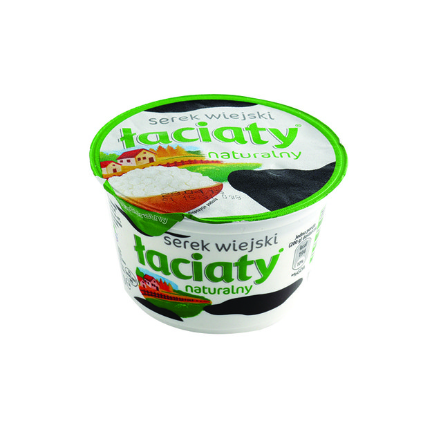 Grūdėta varškė, 5% riebumo, 200 g, MLE