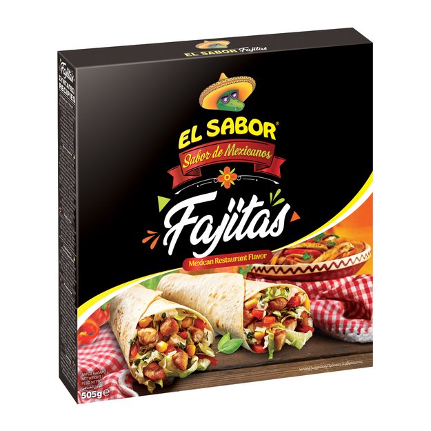 Rinkinys EL SABOR, Fajita, 505 g