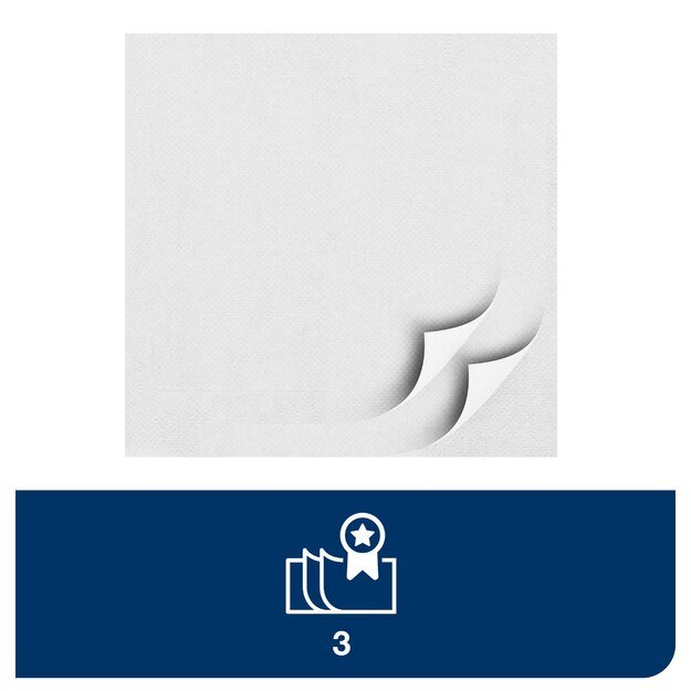 Servetėlės TORK SOFT LUNCH, 3 sl., 150 vnt., 33 x 32.6 cm, balta 477414 4