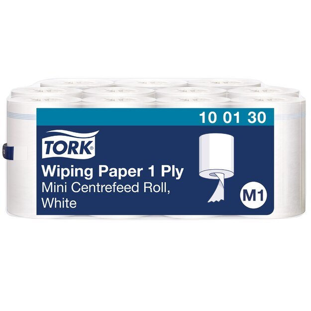 Popierinis rankšluostis M1 TORK ADVANCED 415, 100130, 1 sl., 21.5 cm x 120 m, balta sp. 2