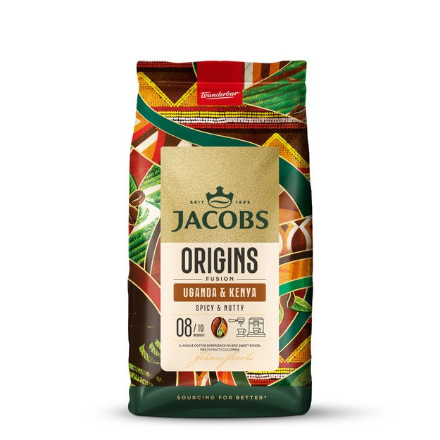 Kavos pupelės JACOBS Uganda&Kenya, 1kg