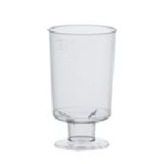 Taurelės, vienkartinės, ant kojelės, 100 ml, 10 vnt.