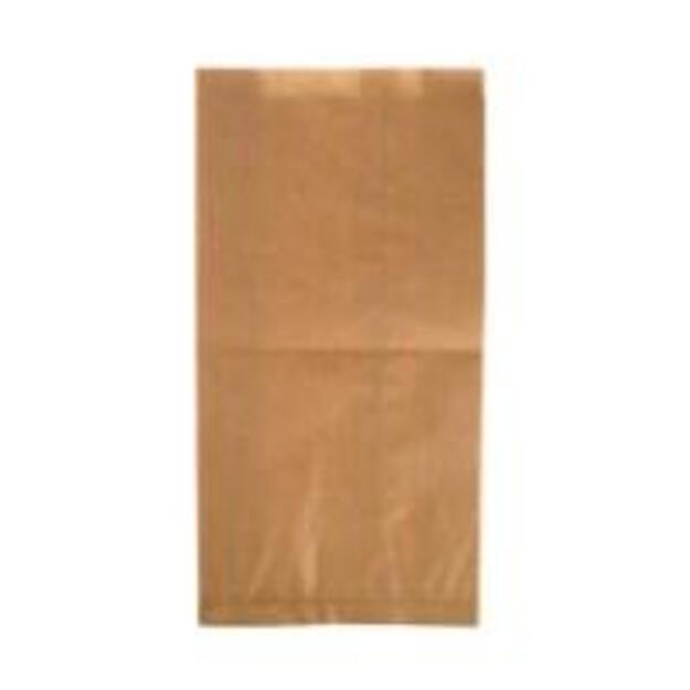 Maišelis konditerijai, popierinis, rudos spalvos, 27x15x6 cm, 150 vnt.