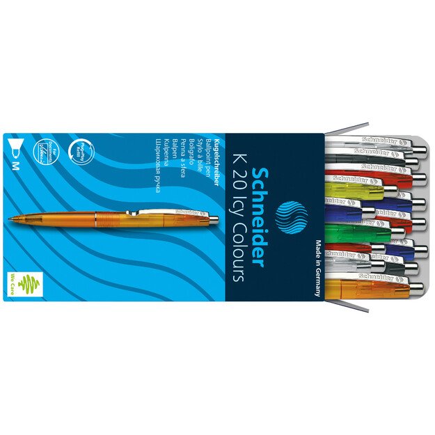 Automatinis tušinukas SCHNEIDER K20 ICY COLOURS, 1,0 mm. 2