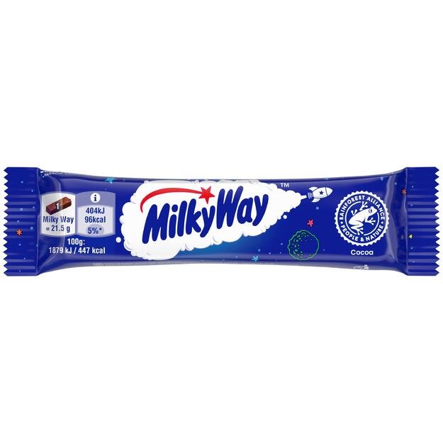 &Scaron;okoladinis batonėlis MILKY WAY, 21,5 g