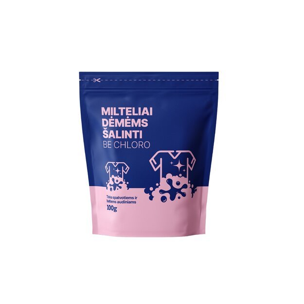 Milteliai dėmėms &scaron;alinti HI-LABS, be chloro, 100 g