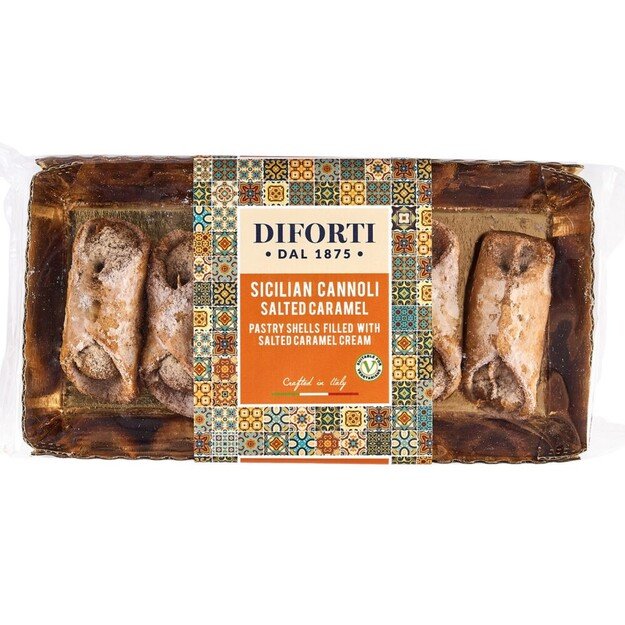 Kanoliai DIFORTI, su sūdytos karamelės įdaru, 150 g
