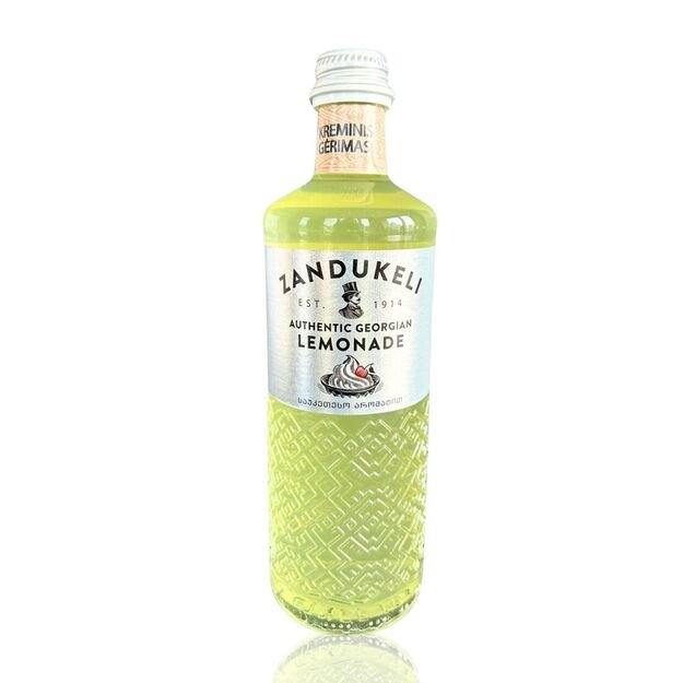 Gazuotas gaivusis gėrimas ZANDUKELI, kremo skonio, 0,5 l