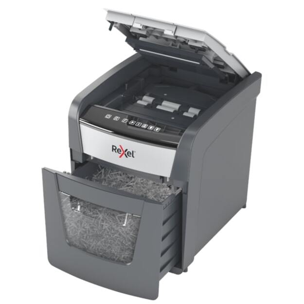Automatinis dokumentų naikiklis Rexel Optimum Autofeed 50X, 4x28mm, P4, 20l 7