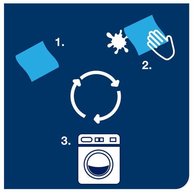 Šluostė TORK, mikropluoštas, universali, raudona, 30,5 x 30,5 cm, 6 vnt,183603 4