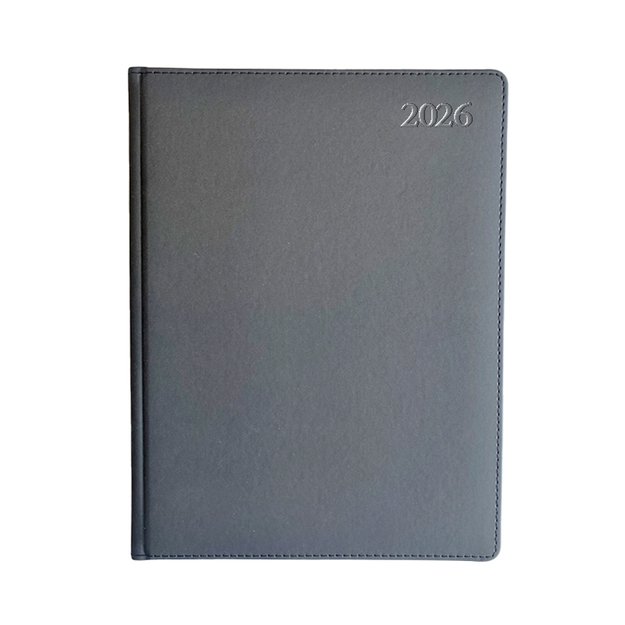 Kalendorius EXTRA SHINE, 2026, PU, A4, juoda (Baltic) 1