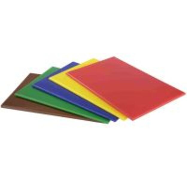 Lentelė pjaustymui, PE, geltona, GN 1/1, 53 x 32,5 cm, H 2 cm, vnt