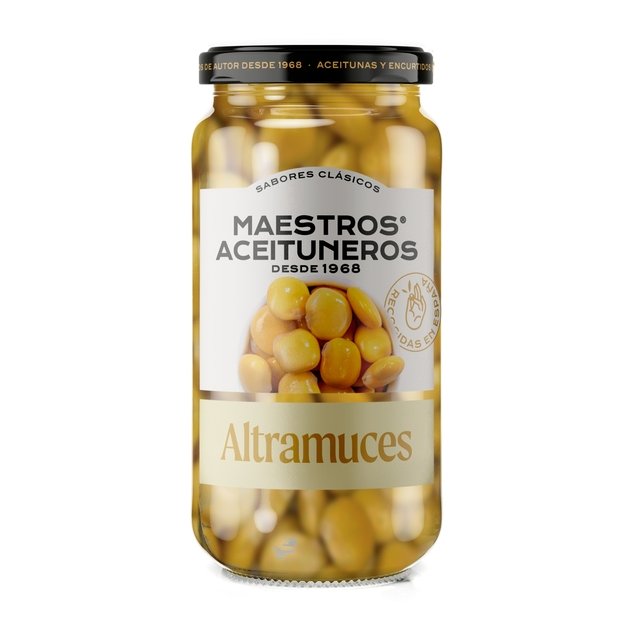 Lubinų pupelės MAESTROS ACEITUNEROS, 345/210 g