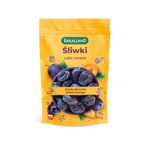 Džiovintos slyvos, BAKALLAND, 100 g