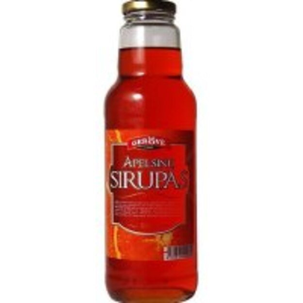 Apelsinų sirupas, 0,75 l / 950 g