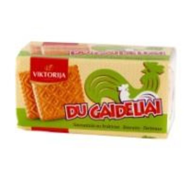 Sausainiai DU GAIDELIAI, su fruktoze, 180 g 1