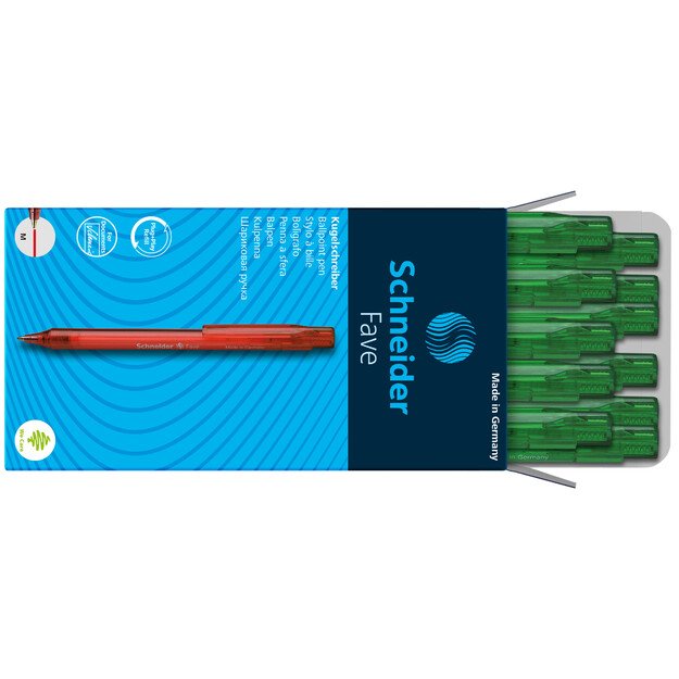 Automatinis tušinukas SCHNEIDER FAVE, 1.0 mm. 2