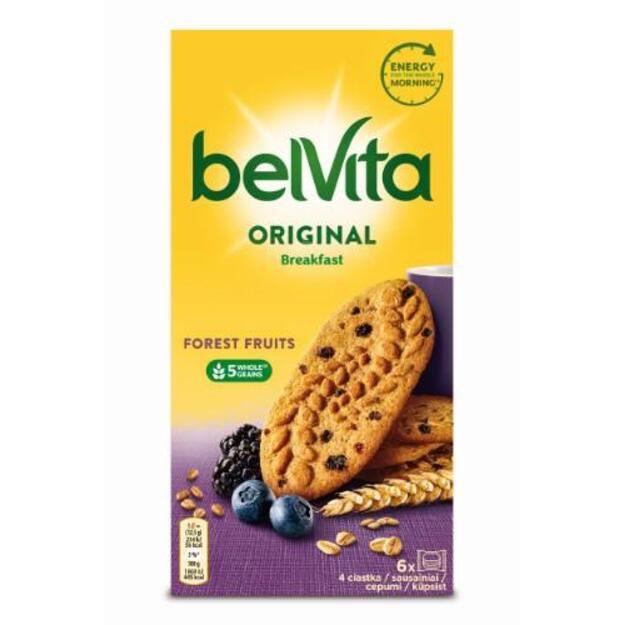 Sausainiai BELVITA, miško uoga, 300 g 1